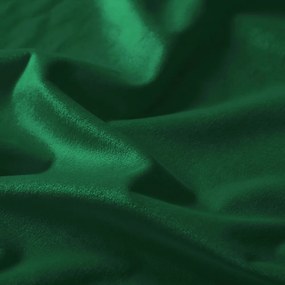 Biante Zamatový oválny obrus Velvet Prémium SVP-032 Zelený 120x200 cm