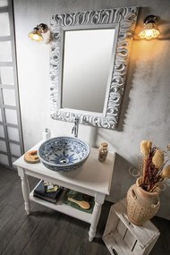 Sapho Sapho, CIMBURA umývadlový stolík 80x50x75cm, starobiela, CIM850