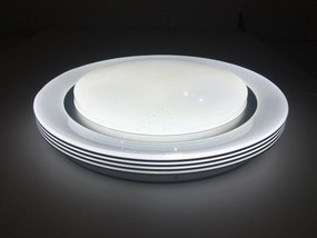 NIPEKO Stropné múdre stmievateľné LED svetlo SUN-RICE, 24W, teplá-studená biela, RGB