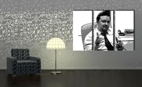 Ručne maľovaný POP Art obraz The Office | rôzne rozmery