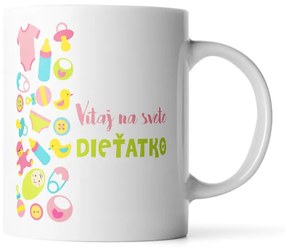 Sablio Hrnek Vítej na světě, baby - 890 ml - XXL