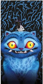 Bavlnená osuška K-Pop Demon Hunters - motív Derpy Tiger a Sussie - 100% bavlna - 70x140 cm