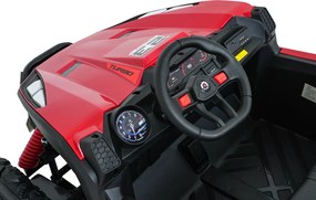 Ramiz Elektrická bugina TURBO 23 pre deti červená