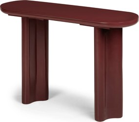 Konzolový stolík Jalo 120 cm vínovo-hnedý