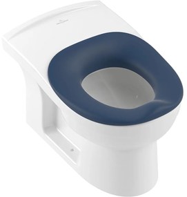 VILLEROY &amp; BOCH O.novo Kids detské samostatne stojace WC s hlbokým splachovaním, 290 x 440 mm, biela alpská, s povrchom CeramicPlus, 469110R1