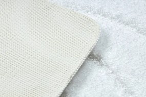 Kúpeľňový koberček SUPREME WAVES vlny, biely