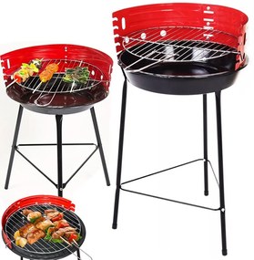 Verk 27095 BBQ gril na drevené uhlie, okrúhly 32 cm