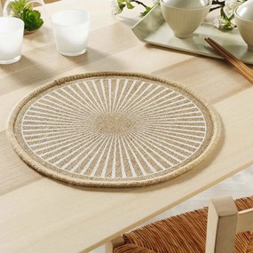 Prestieranie z juty ø 38 cm Soleimio – douceur d'intérieur