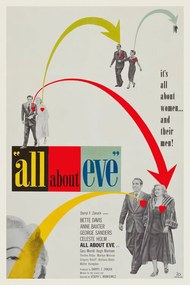 Ilustrácia All about Eve, Ft. Bette Davis & Marilyn Monroe