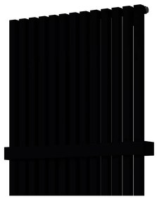 Držiak uterákov na radiátory ISAN 46,2 cm kov čierna mat O15MN5115