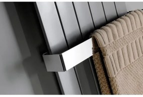 Sapho - Nástenný vešiak na uteráky COLONNA 8x65 cm brúsená nerezová oceľ