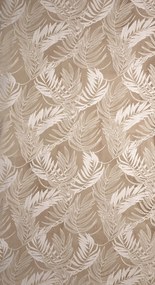 ZATEMŇOVACÍ ZÁVES NA KRÚŽKOCH VERA 140X250 CM LISTY