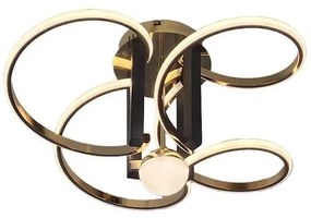 LED Stmievateľný prisadený luster LED/80W/230V 3000-6500K + diaľkové ovládanie