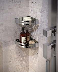 Gedy Gedy, SMART polica, 252x86x102mm, čierna matná, 2419-14