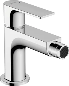 Hansgrohe Rebris E, páková bidetová batéria s odtokovou súpravou s tiahlom, chrómová, HAN-72211000