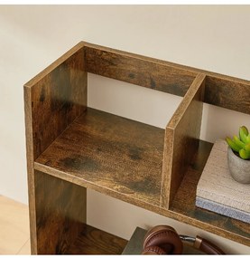 Kuchyňská police Coke rustikálně hnědá