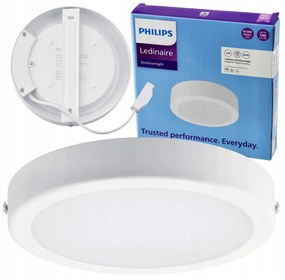 LED okrúhle vstavané svietidlo Philips - 12W 1200lm 4000K - biela lampa