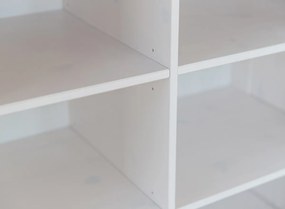 PROXIMA.store - Rustikálna masívna vitrína 1s.2 - MARONE ELITE FARBA: biela - prírodná borovica