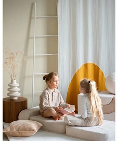 Krémové menčestrové detské kresielko Flip – Wigiwama