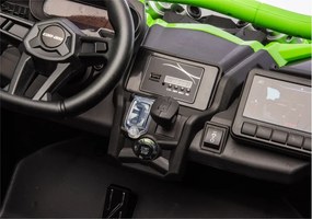 LEAN CARS Elektrické autíčko Maverick CAN-AM Turbo RS STRONG AIR zelené