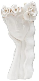 Biela porcelánová váza Mauro Ferretti Cute Woman