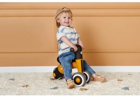 KINDERKRAFT - Odrážadlo MINIBI Premium oranžová/šedá