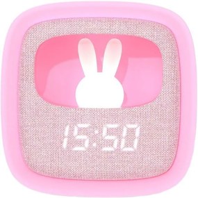 Budík a nočné svetlo – MOB Billy Clock and light – Marshmallow