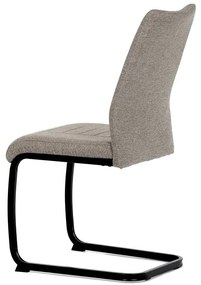 Autronic BONTEC Jedálenská stolička, hnedá, látka, DCL-438 BR2 Farba: Šedá