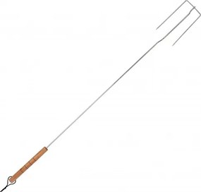 MI Tyč na klobásy s drevenou rukoväťou 104cm