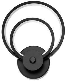 Toolight Toolight, LED nástenné svietidlo APP1042-W, čierna, OSW-03622