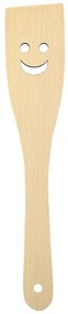 AMADEA Drevená obracačka s tvárou, masívne drevo, 28 cm