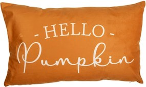 Béžovo-oranžová obliečka na vankúš s tekvicami Pumpkin Patch - 30*50 cm
