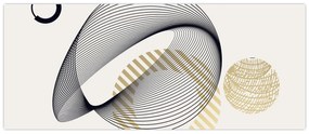 Obraz - Geometrické tvary N⁰3 (120x50 cm)