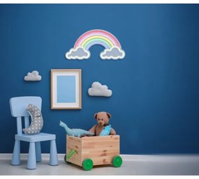 Globo 28056 - LED neónová nástenná dekorácia RAINY LED/3W/USB dúha