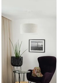 Brilagi - Luster na lanku BOUCLE ROLLER 1xE27/15W/230V pr. 45 cm krémová