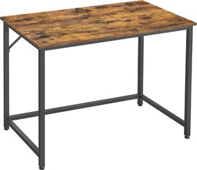 XXXLutz PÍSACÍ STÔL, hnedá, čierna, 100/50/75 cm Boxxx - Online Only kancelárie - 002543006910