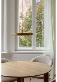 LED závesné svietidlo v zlatej farbe s kovovým tienidlom ø 43 cm Asteria Medium – UMAGE