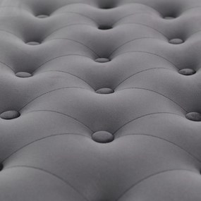 domtextilu.sk Lavica do predsiene v sivej farbe 80 cm 14895