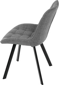 Jedálenská stolička sivá HC-465 GREY2