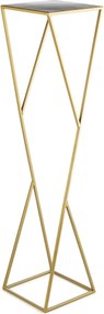 STOJAN NA KVETINÁČ LOFT3 100X24X24 CM ZLATÁ
