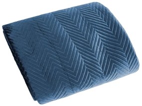 Dekorstudio Zamatový prehoz na posteľ SOFIA v granátovej farbe Rozmer prehozu (šírka x dĺžka): 170x210cm