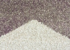 Koberce Breno Kusový koberec MONDO A3/WLW, fialová, viacfarebná,120 x 170 cm