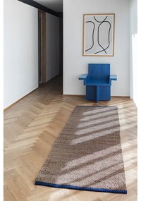 Hnedý jutový behúň 80x245 cm Notes – Mette Ditmer Denmark