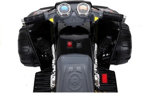 LEAN CARS Nabíjacia štvorkolka s veľkými kolesami čierna