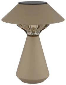 Globo 36639S - LED Solárna lampa 10xLED/0,06W/1,2V IP44 hnedá