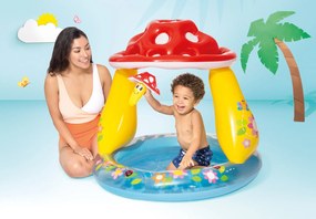 Intex Bazén, nafukovací bazénik pre deti, strieška na muchotrávku, Intex 57114