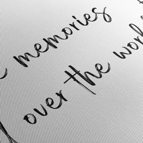 Obraz - Make memories (120x50 cm)