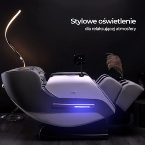 Masážne kreslo Visita Max (sivá) . Akcia -20%. Vlastná spoľahlivá doprava až k Vám domov. 1119183