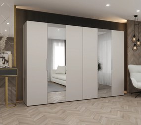 Šatníková skriňa 300 cm Mirabella 2 (kašmír + kašmír). Akcia -20%. Vlastná spoľahlivá doprava až k Vám domov. 1126444