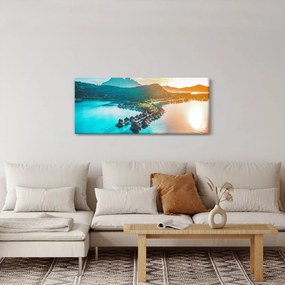 Obraz - Bora Bora (120x50 cm)